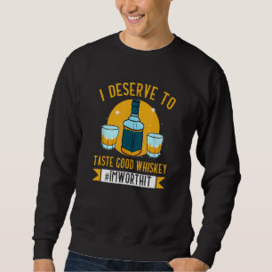 Whiskey Rum Alcohol Cocktail Drunk Alcoholic Damp  Sweatshirt