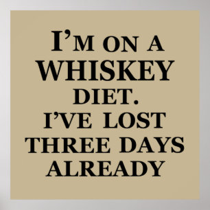 whiskey slogan poster