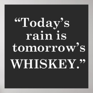 whiskey slogan poster