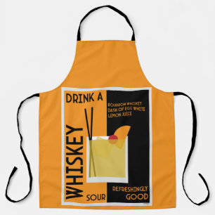 Whiskey Sour Cocktail  Apron
