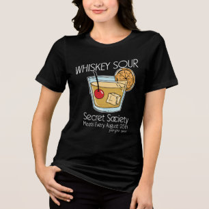 Whiskey Sour Secret Society Tri-Blend Shirt
