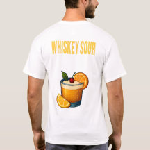 Whiskey Sour T-Shirt – Classic Bourbon Cocktail