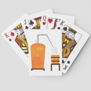 Whiskey Still Playing Cards