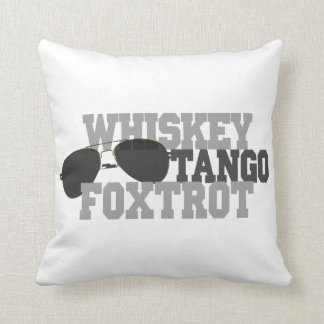 Whiskey Tango Foxtrot - Aviation Glasses Cushion