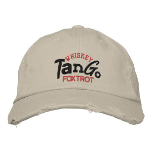 Whiskey Tango Foxtrot Embroidery Hat