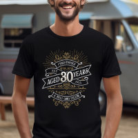 Whiskey Vintage Mens 30th Birthday