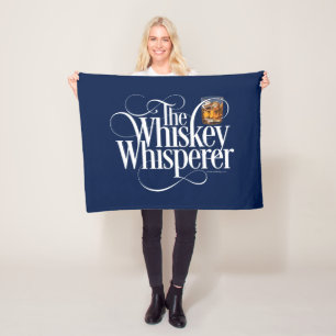 Whiskey Whisperer Fleece Blanket