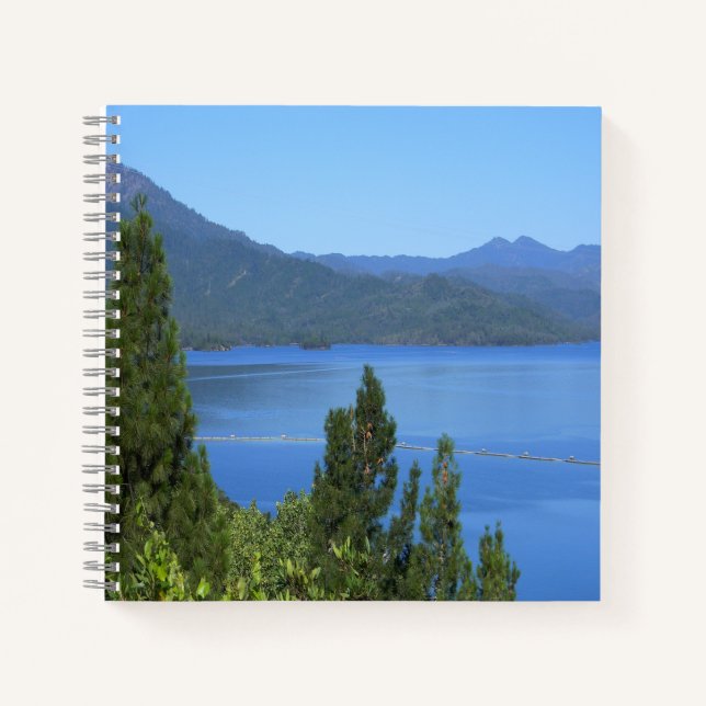 Whiskeytown Lake in Summer.... Notebook (Front)