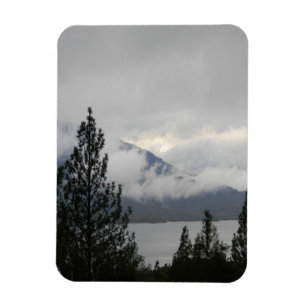 Whiskeytown Lake with the misting  fog... Magnet