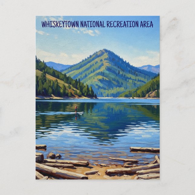 Whiskeytown National Recreation Area California Postcard (Front)