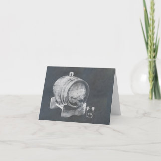 Whisky Barrel Card