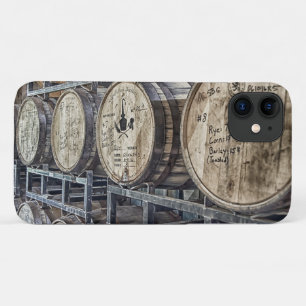 Whisky Barrels in Warehouse iPhone 11 Case