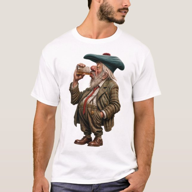 Whisky Drinker T-shirt (Front)