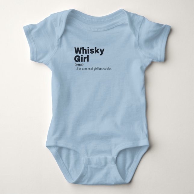 Whisky Girl - Whisky Baby Bodysuit (Front)