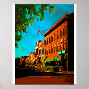 "Whisky Row Prescott" "Prescott Art" Poster