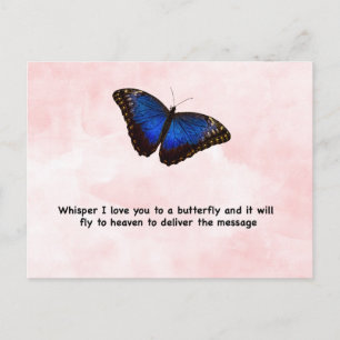Whisper Butterfly Postcard