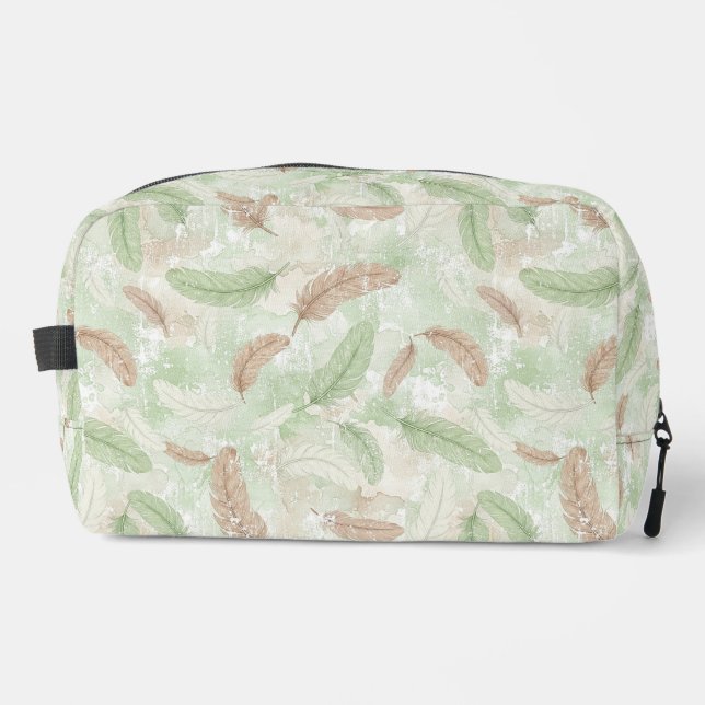 Whisper Feather Cosmetic Dopp Kit (Front)