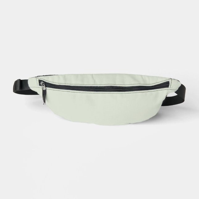 Whisper Green Solid Colour Bum Bags (Front)