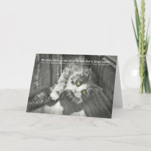 WHISPER Greeting Card