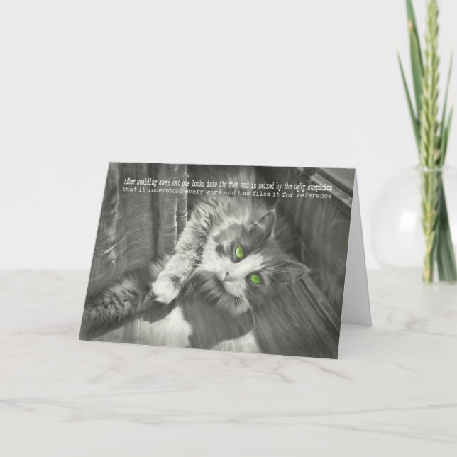 WHISPER Greeting Card (Front)