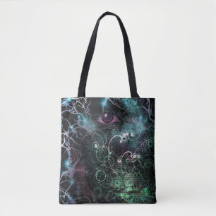 Whisper of mind tote bag