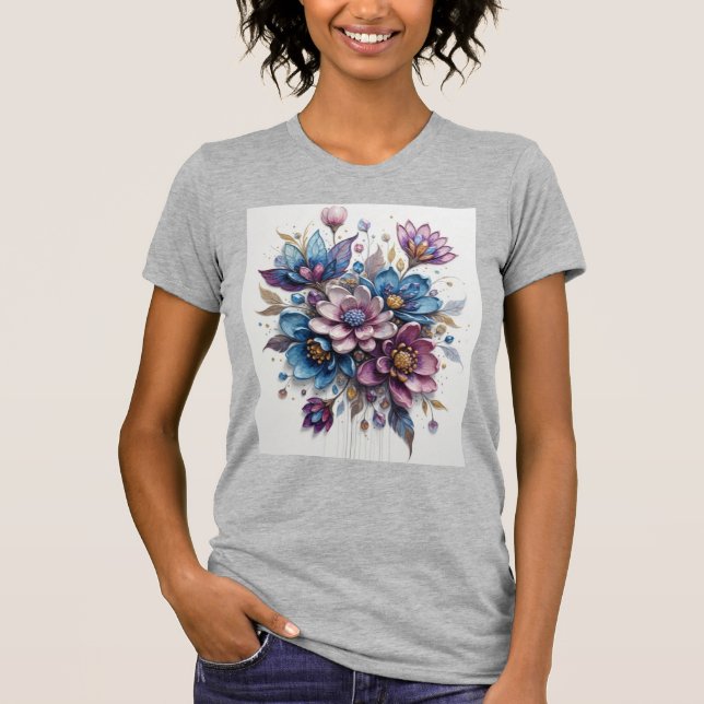 Whisper of Spring Blooms T-Shirt (Front)