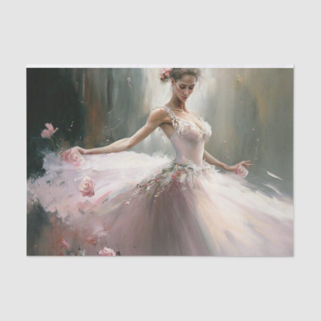 Whisper Softly Tissue Paper (Front)