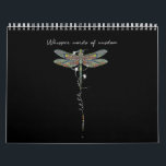 Whisper Words Of Wisdom Brocade Dragonfly Calendar<br><div class="desc">Whisper Words Of Wisdom Brocade Dragonfly</div>