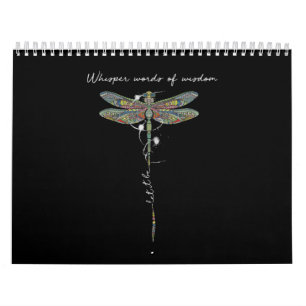 Whisper Words Of Wisdom Brocade Dragonfly Calendar