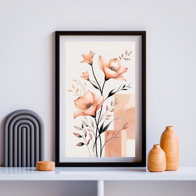 Whispered Floral Forms Poster (Creator Uploaded)