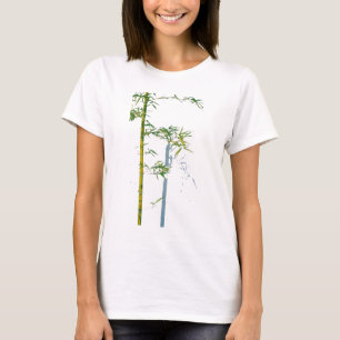 Whispering Bamboo Between Growth and Void Fragment T-Shirt