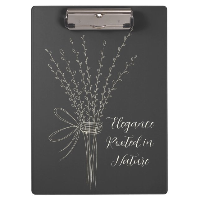Whispering Branches Clipboard (Front)