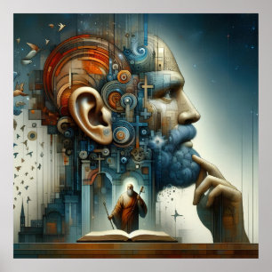 Whispering Cosmos Poster