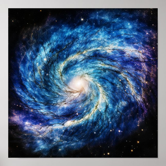 Whispering Galaxies Poster (Front)