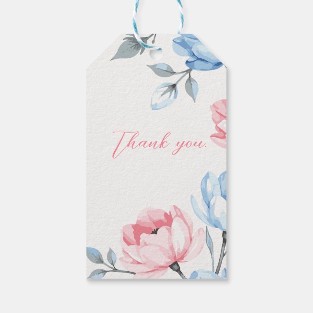 Whispering Garden Gift Tags (Back)