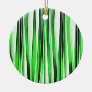 Whispering Green Grass Ceramic Tree Decoration