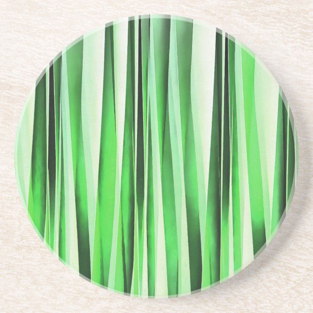 Whispering Green Grass Coaster (Front)