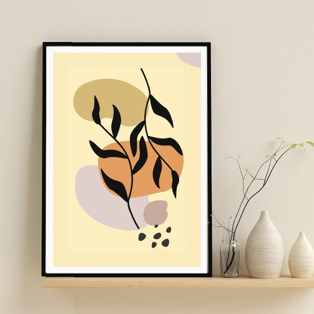 Whispering Leaves 2: Minimalist Boho Botanical  Poster (Creator Uploaded)