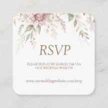 Whispering Magnolia Wedding Invitation