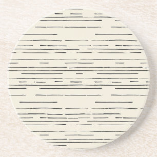 Whispering Meadow Neutral Floral Coaster