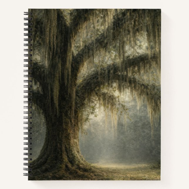 Whispering Oak | Southern Landscape | Notebook (Front)