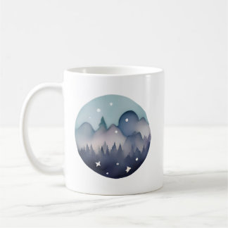 Whispering Peaks at Dusk Coffee Mug