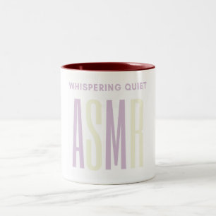 Whispering Quiet ASMR Two-Tone Coffee Mug