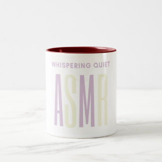 Whispering Quiet ASMR Two-Tone Coffee Mug