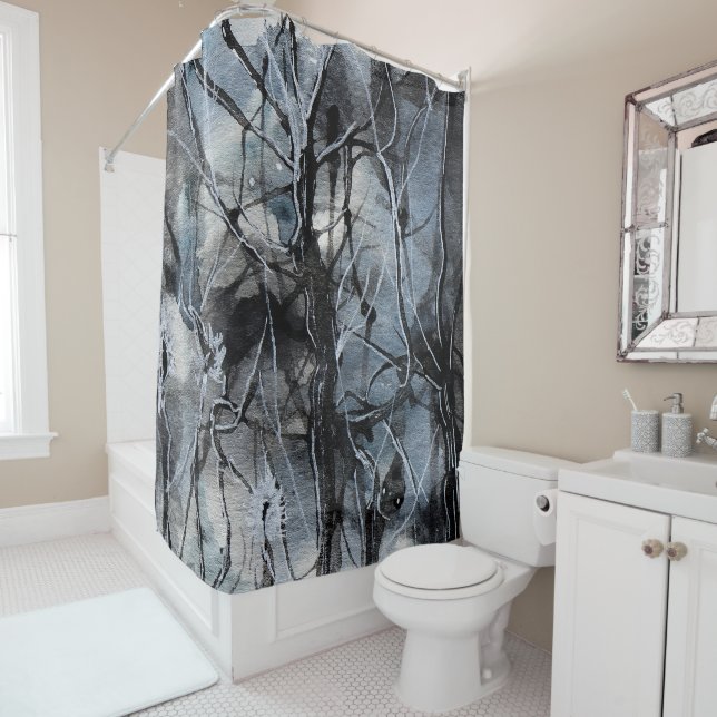Whispering Shower Curtain (In Situ)