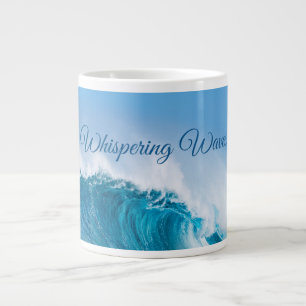 Whispering Waves: Ocean-Inspired ASMR  Large Coffee Mug