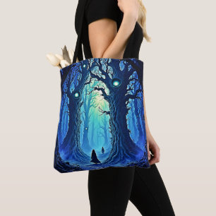 Whispering Woods Dark Fantasy Tote Bag