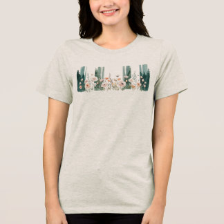 Whispering Woods Floral Meadow Tri-Blend Shirt