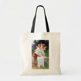 Whisperings of Love, Bouguereau Tote Bag