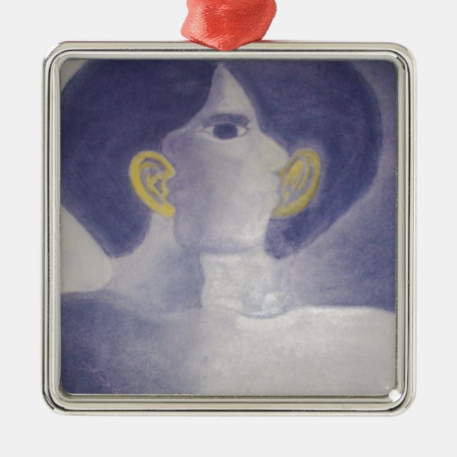 Whispers Collection Metal Tree Decoration (Front)